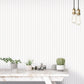 Smart Stripes Skinny Stripe Wallpaper - Beige - Galerie - G67563 - Premier Wallcovering