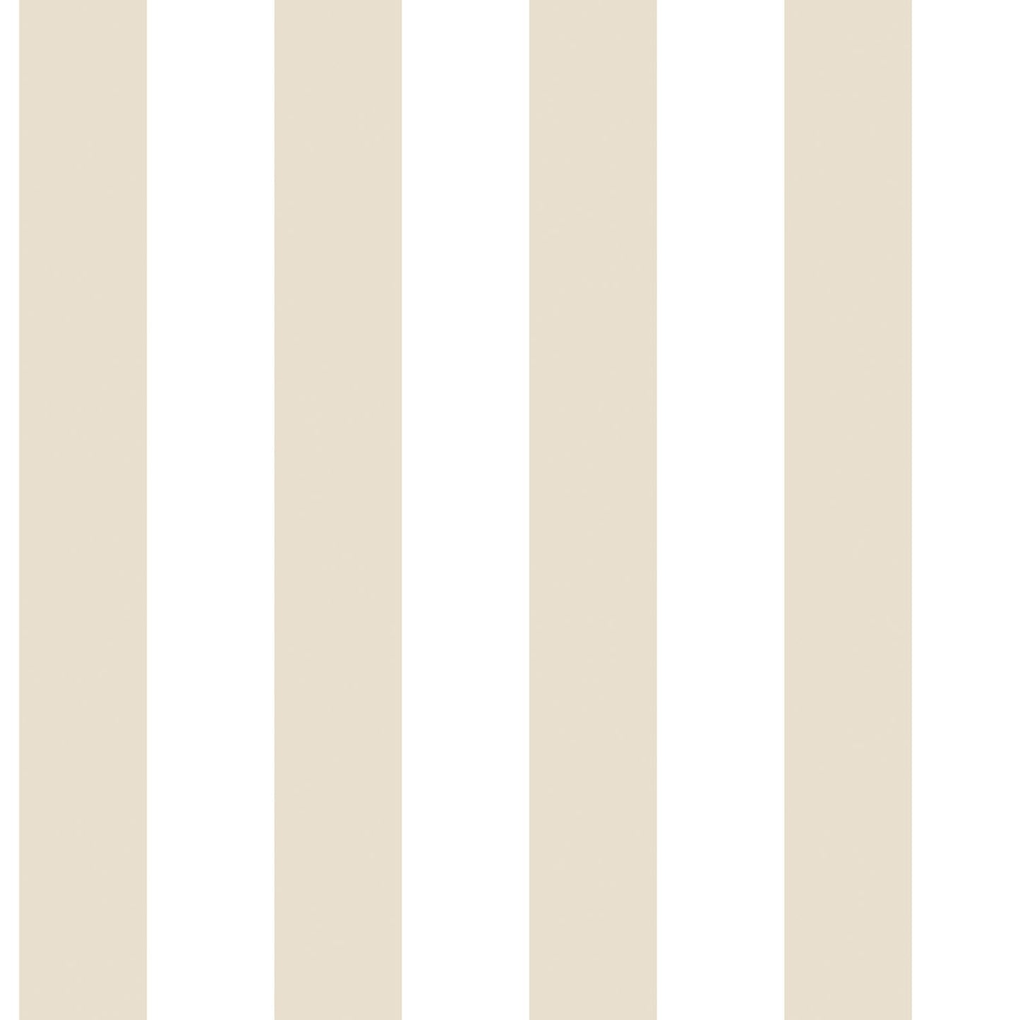 Smart Stripes Striped Wallpaper - Beige / White - Galerie - G67520 - Premier Wallcovering