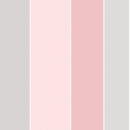 Smart Stripes Wide - Multi Stripe Wallpaper - Pink / Grey - Galerie - G67597 - Premier Wallcovering