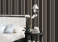 Smart Stripes Wide Stripe Wallpaper - Black / Grey - Galerie - G67544 - Premier Wallcovering
