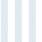 Smart Stripes Wide Stripe Wallpaper - Blue / White - Galerie - G67582 - Premier Wallcovering
