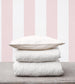 Smart Stripes Wide Stripe Wallpaper - Pink / White - Galerie - G67585 - Premier Wallcovering