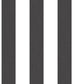 Smart Stripes Wide Stripe Wallpaper - Black / White - Galerie - G67580 - Premier Wallcovering