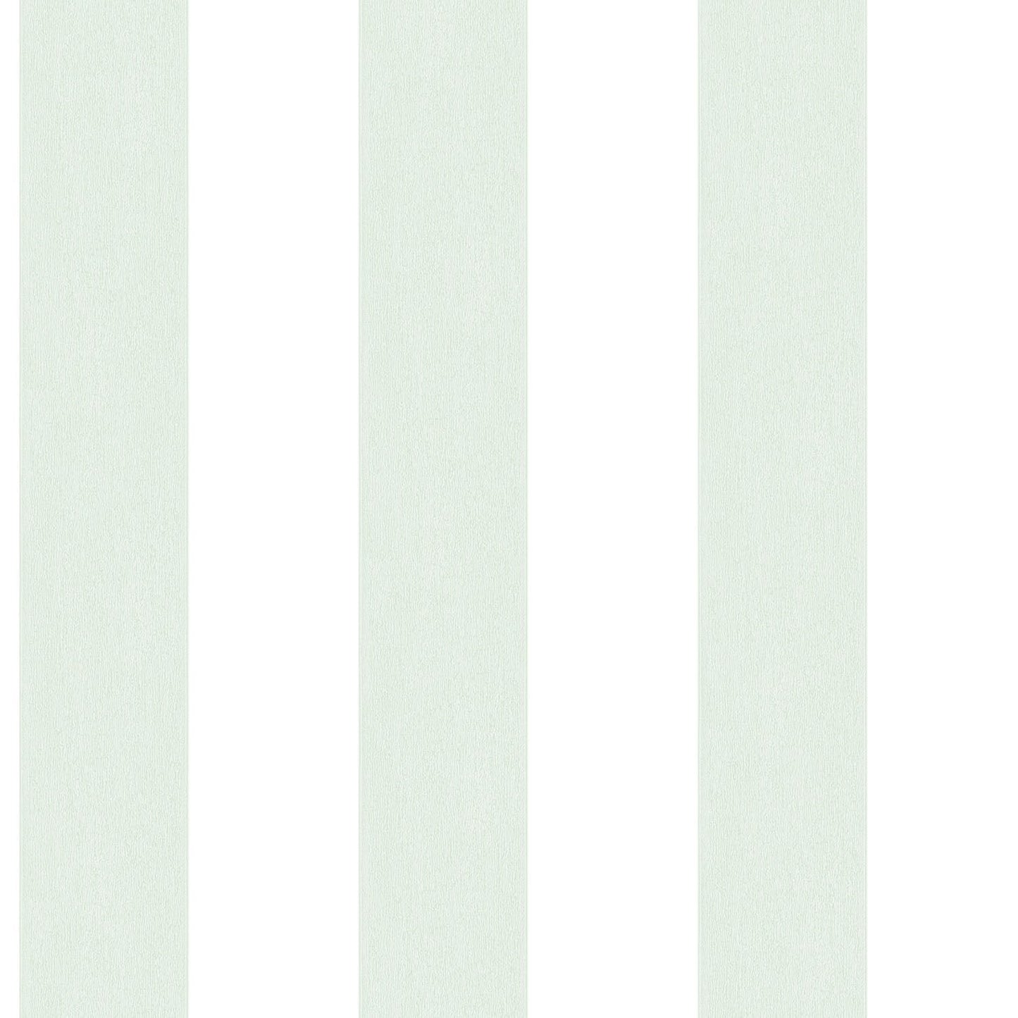Smart Stripes Wide Stripe Wallpaper - Green / White - Galerie - G67583 - Premier Wallcovering