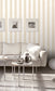 Smart Stripes Wide Stripe Wallpaper - Beige / White - Galerie - G67579 - Premier Wallcovering