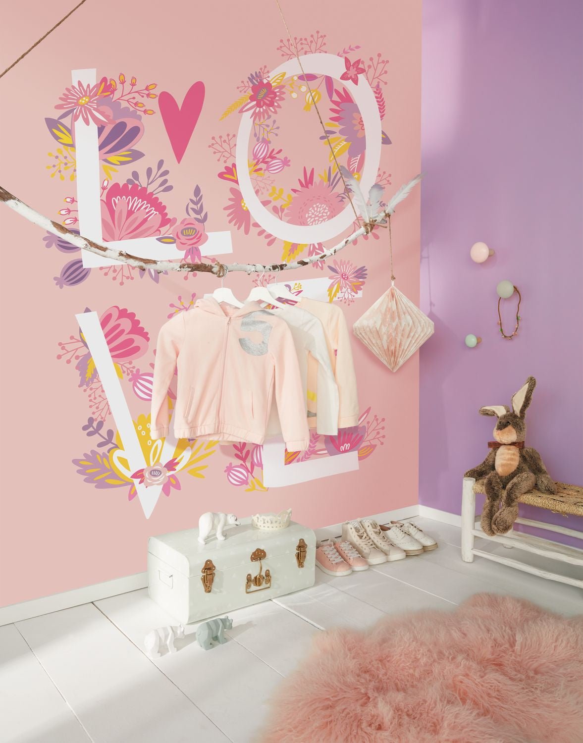 Smile Uni Wallpaper - Beige - Caselio - 69861111