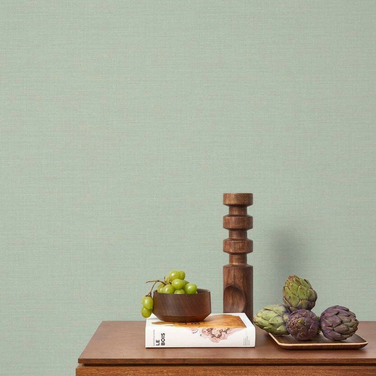 Smith Carnaby Street Wallpaper - Eucalyptus - Casadeco - 200567238 - Premier Wallcovering