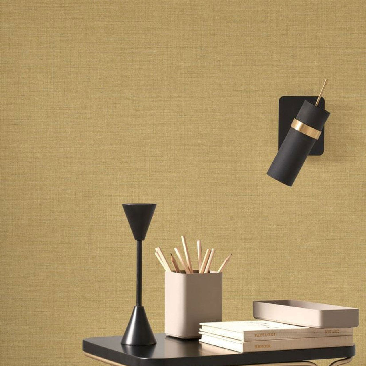 Smith Carnaby Street Wallpaper - Ocre - Casadeco - 200562108 - Premier Wallcovering