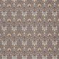 Snakeshead Velvet Fabric - Mulberry/Saffron - Morris & Co - 236936 - Premier Wallcovering