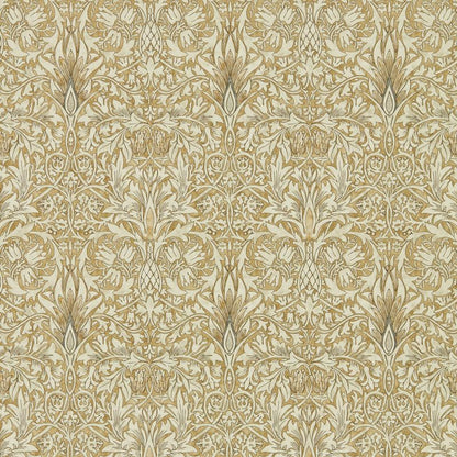 Snakeshead Wallpaper - Gold/Linen - Morris & Co - 216828 - Morris Wallpaper