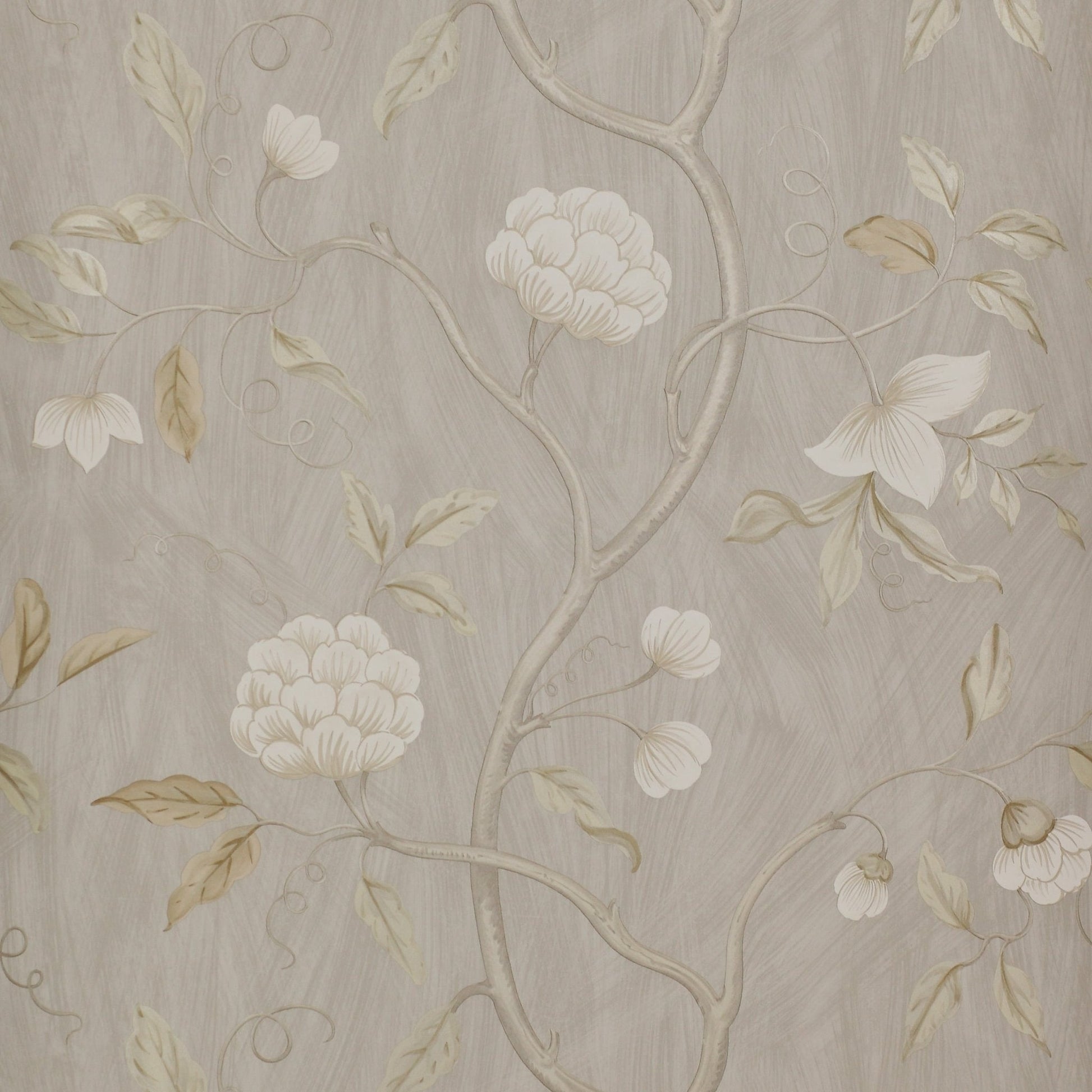Snow Tree Wallpaper - Silver - Colefax & Fowler - 07949/10 - Premier Wallcovering