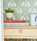 Snowdrop Wallpaper - Sage - NART112801 - Scion