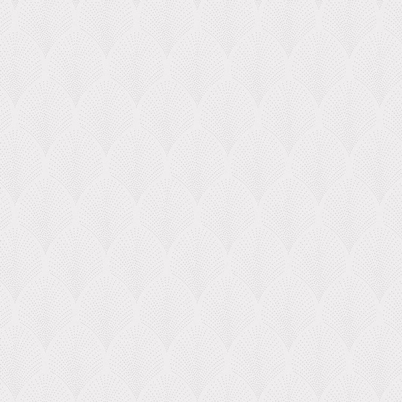 So White Art Deco Wallpaper - Blanc - Casadeco - 28900121 - Premier Wallcovering