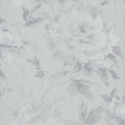 So White Floral Wallpaper - Blanc - Casadeco - 29060137 - Premier Wallcovering