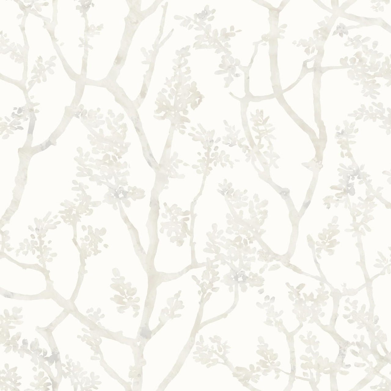 So White Nature Wallpaper - Lin - Casadeco - 27541226 - Premier Wallcovering