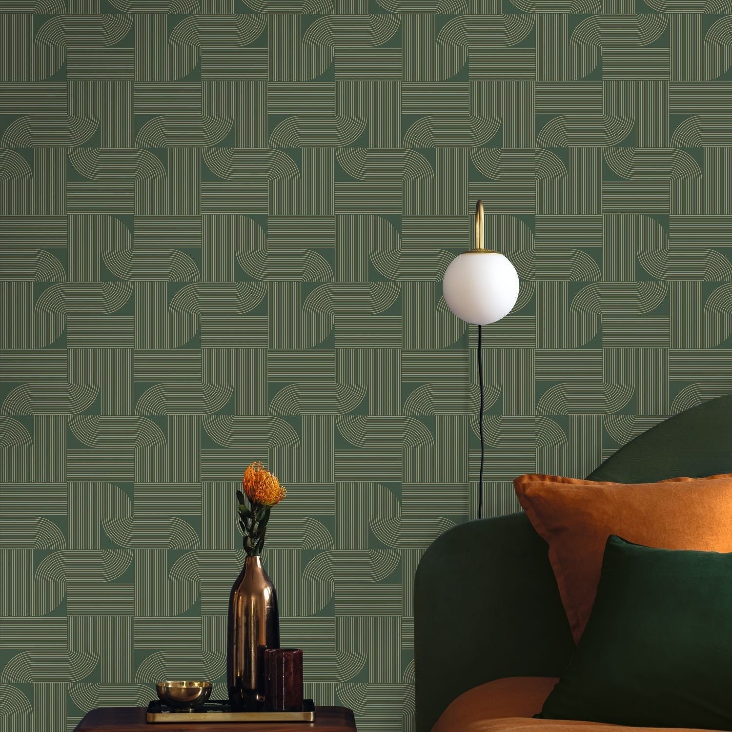 Softness Wallpaper - Vert - Caselio - 106577023