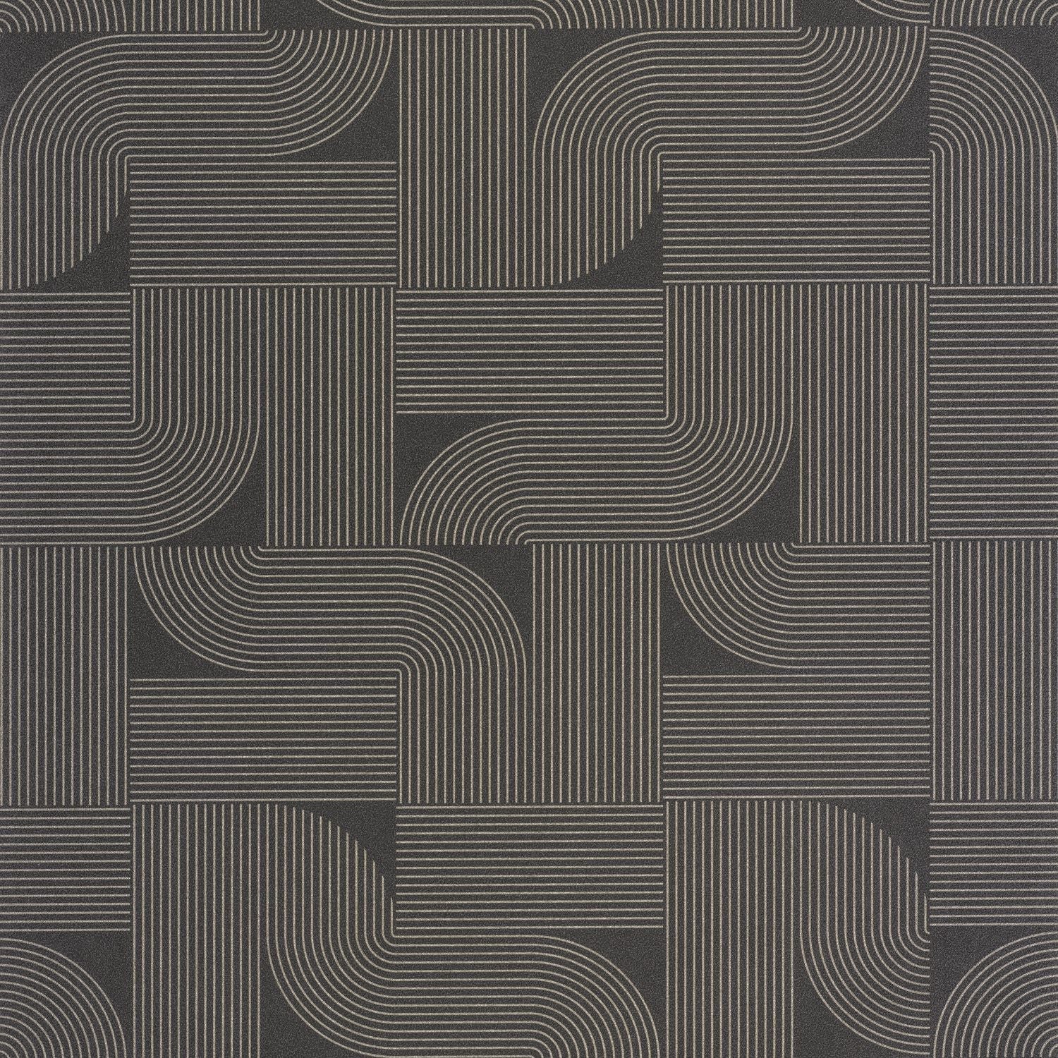 Softness Wallpaper - Noir - Caselio - 106579021