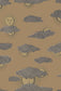 Soli e Nuvole Wallpaper - Gold on Gold - 123/2011 - Cole & Son - Premier Wallcovering