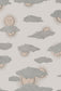 Soli e Nuvole Wallpaper - Beige & Soft Gold - 123/2009 - Cole & Son - Premier Wallcovering