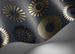 Soli Wallpaper - Midnight & Soft Gold - 123/1004 - Cole & Son - Premier Wallcovering