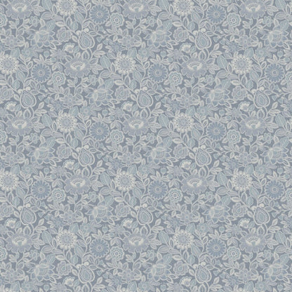 Sonja Wallpaper - Blue - Boråstapeter - 38760 - Premier Wallcovering