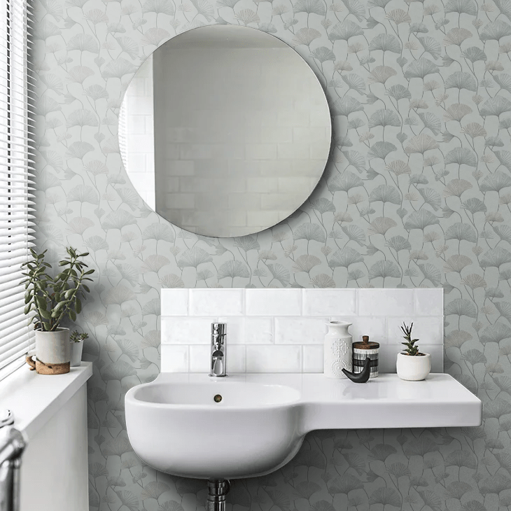 Sophia Wallpaper - Blue - Boråstapeter - 5533 - Premier Wallcovering