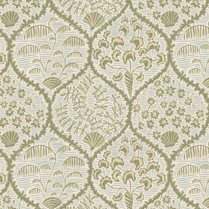 Sowerby Wallpaper - Soft Olive and Shortwood - Josephine Munsey - JMW-102901 - Premier Wallcovering