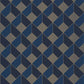 Spaces Square Wallpaper - Midnight Blue - Caselio - 100126328