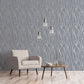 Special FX Ribbon Wallpaper - Blue - Galerie - G67720 - Premier Wallcovering