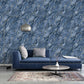 Special FX Special Marble Wallpaper - Navy / Taupe - Galerie - G68093 - Premier Wallcovering
