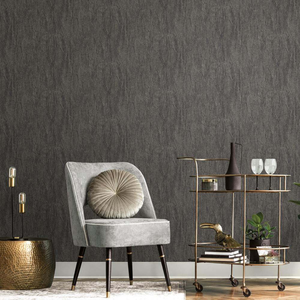 Special FX Special Skin Wallpaper - Silver / Black / Gold - Galerie - G68101 - Premier Wallcovering