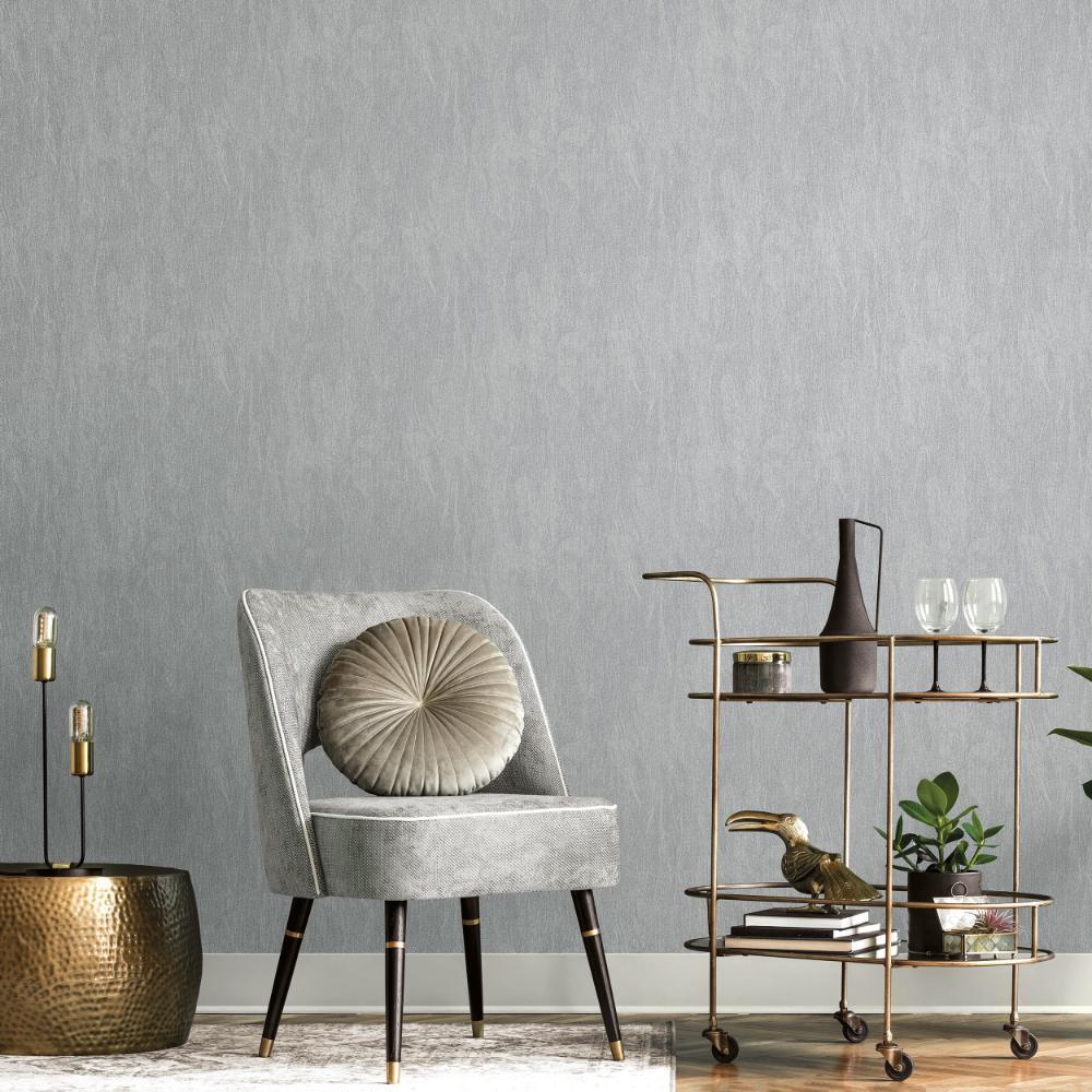 Special FX Special Skin Wallpaper - Silver / White - Galerie - G68098 - Premier Wallcovering