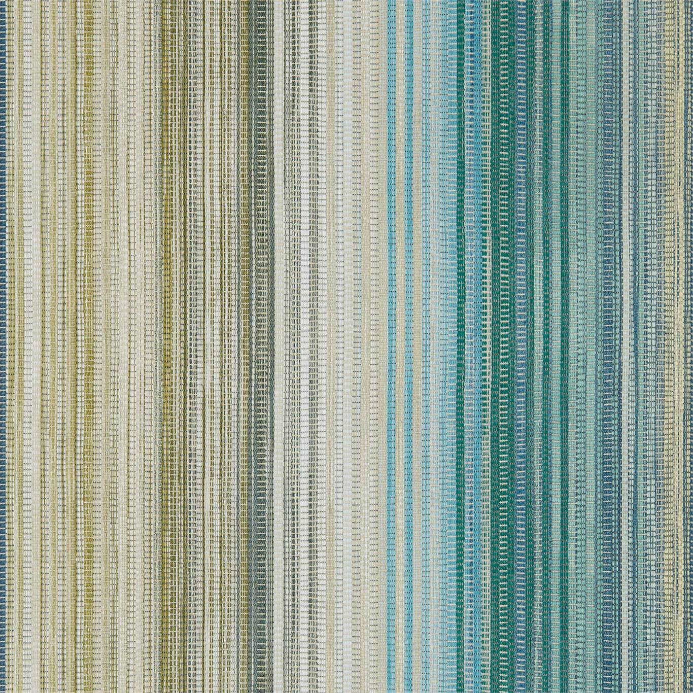 Spectro Stripe Wallpaper - Emerald/Marine - Harlequin - HMWF111962 - Premier Wallcovering