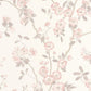 Spring Flower Delicacy Wallpaper - Taupe And Rose - Casadeco - 85394346 - Premier Wallcovering