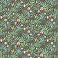 Spring Garden Wallpaper - Black - Boråstapeter - 7219 - Premier Wallcovering