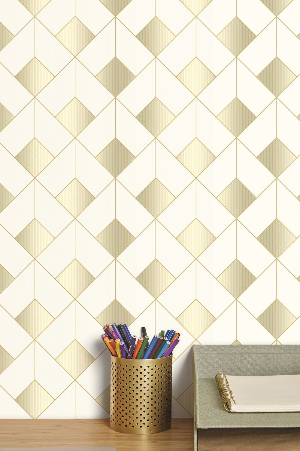 Square Wallpaper - Blanc - Caselio - 105090245