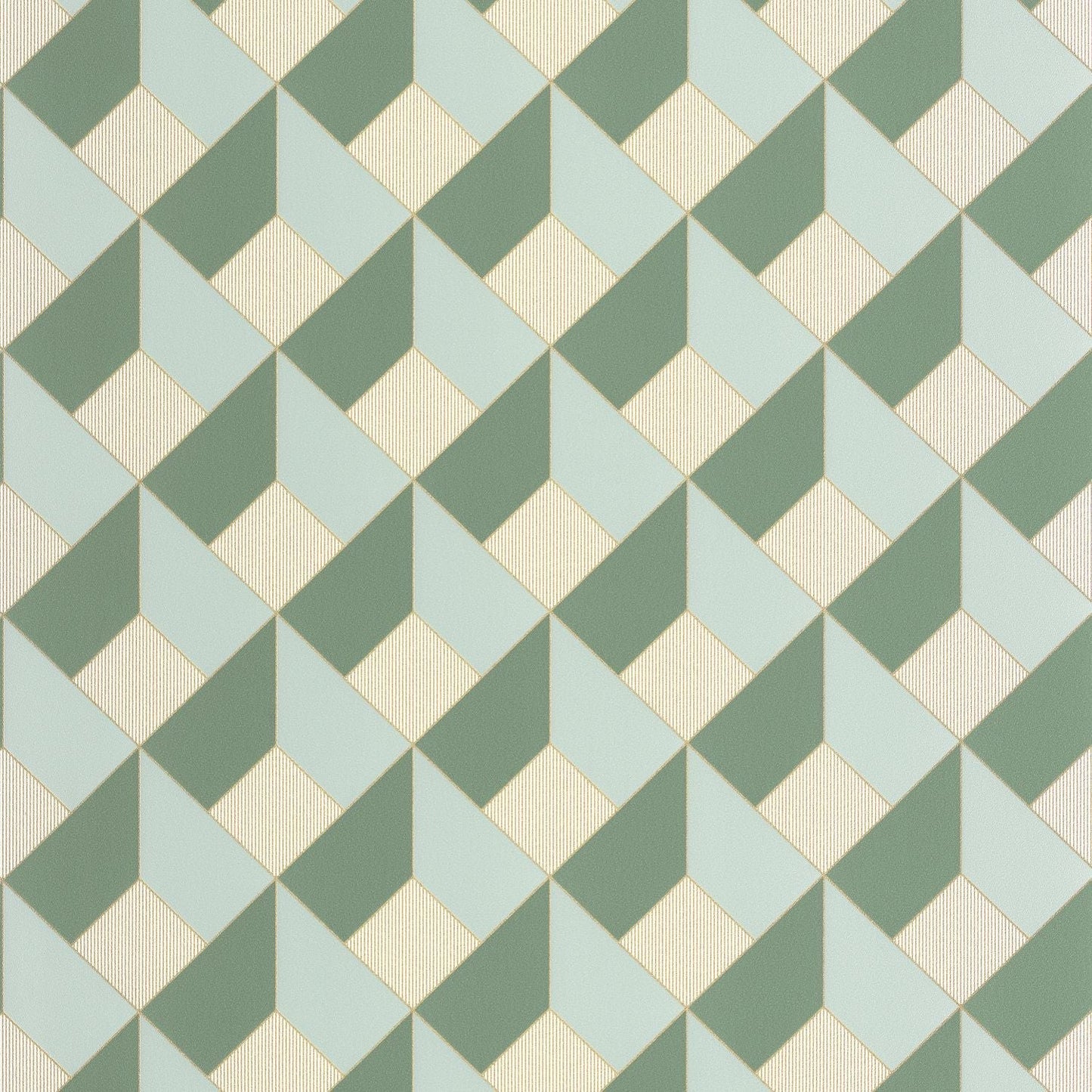 Square Wallpaper - Vert Herbier - Caselio - 105097934