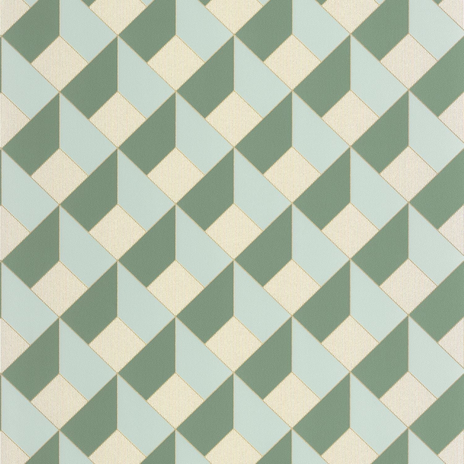 Square Wallpaper - Vert Herbier - Caselio - 105097934
