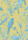 Squawk Wallpaper - Curaçao - Lewis & Wood - Premier Wallcovering
