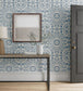 St James Ceiling Wallpaper - China Blue - 217079 - Morris & Co - Premier Wallcovering