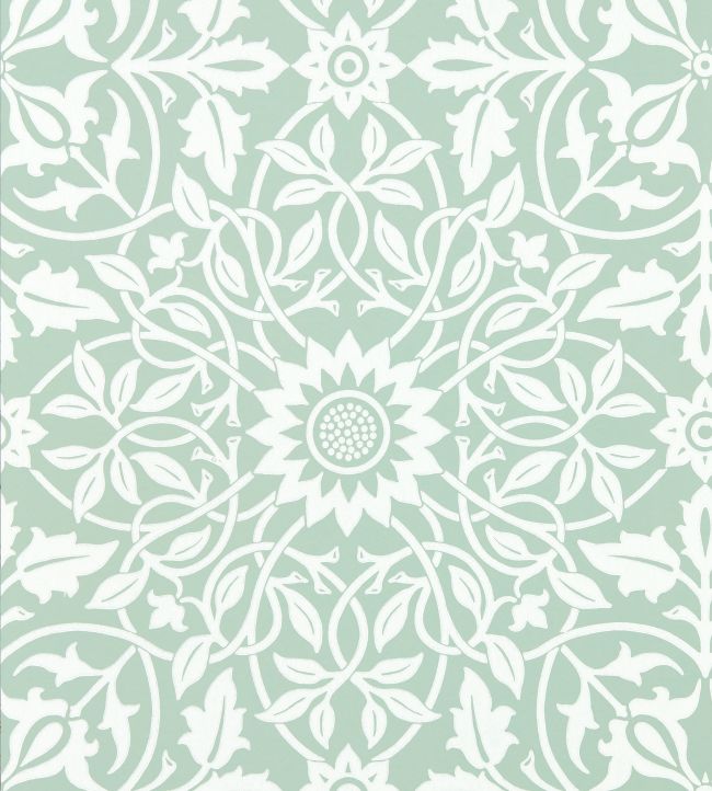 St James Ceiling Wallpaper - Willow - 217077 - Morris & Co - Premier Wallcovering