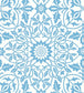 St James Ceiling Wallpaper - China Blue - 217079 - Morris & Co - Premier Wallcovering