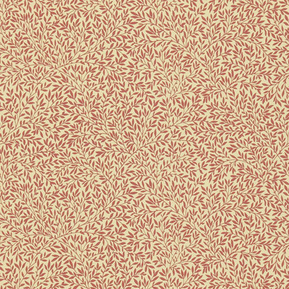 Standen Wallpaper - Beige/Brick Red - DMC148118 - Morris & Co