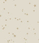 Stars Wallpaper - Metallic Gold on Linen - 103/3014 - Cole & Son - Premier Wallcovering