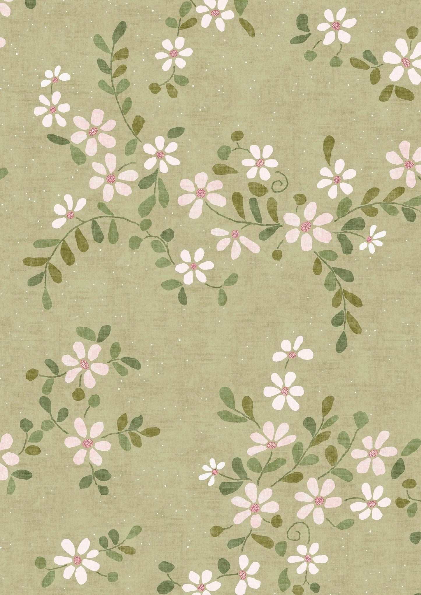 Stellata Wallpaper - Daisy - Lewis & Wood - Premier Wallcovering