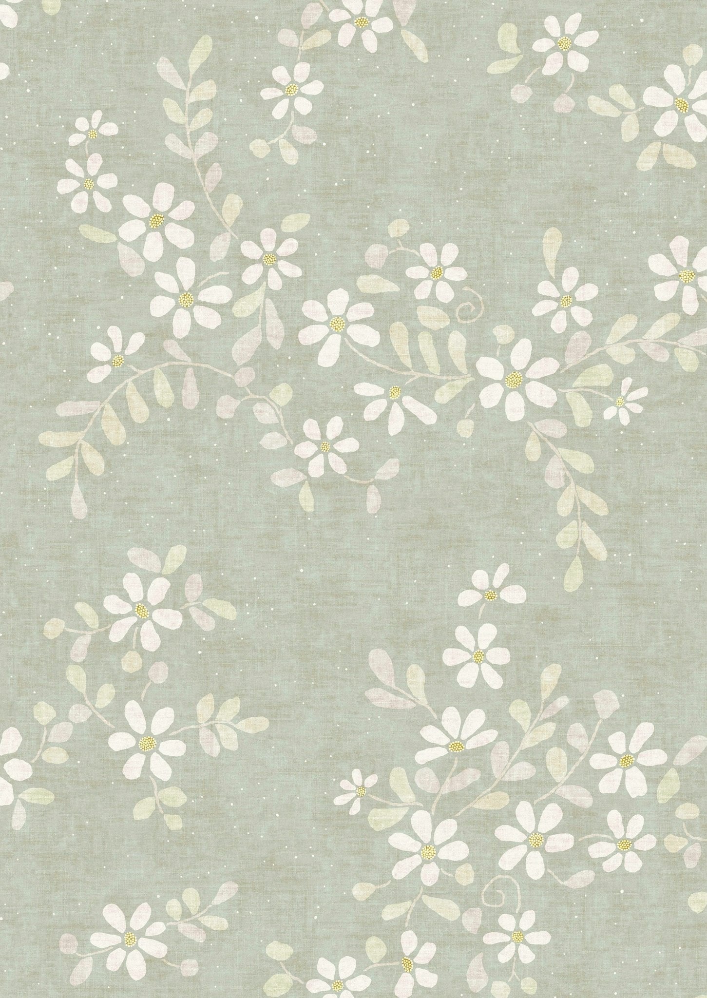 Stellata Wallpaper - Mistletoe - Lewis & Wood - Premier Wallcovering