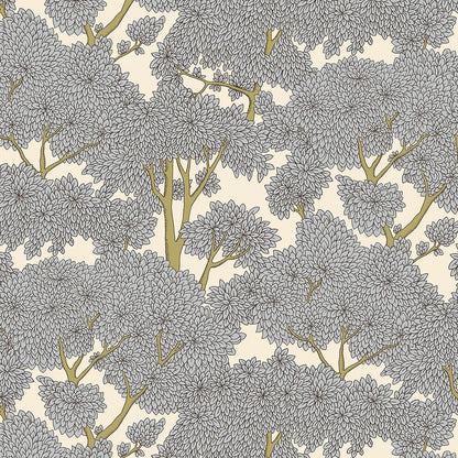 Stockend Woods Wallpaper - Salt Ridge and Barton Blue - Josephine Munsey - JMW-101411 - Premier Wallcovering