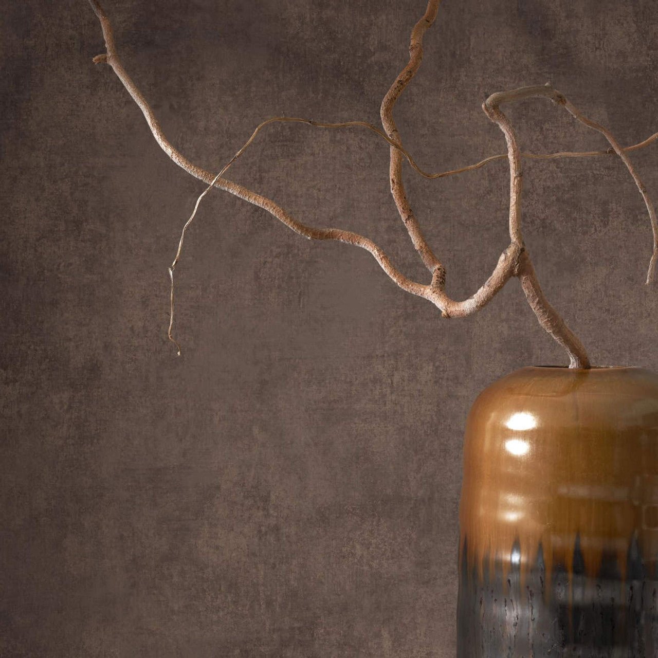 Stone Wallpaper - Cacao - Casadeco - 80832992 - Premier Wallcovering