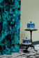 Storm Blotch Velvet Fabric - Blue - Timorous Beasties - DIGI/SBLO/CE61/01 - Premier Wallcovering