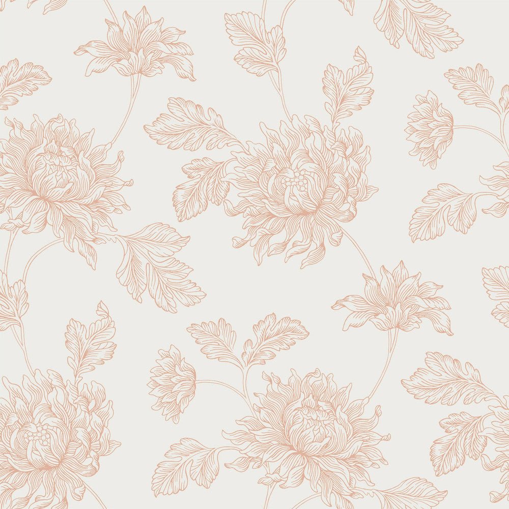 Stratton Wallpaper - Plaster Pink - Laura Ashley - 122763 - Premier Wallcovering